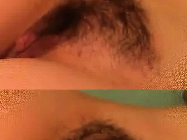 Bushy-Haired Amateur Girl's Pussy
