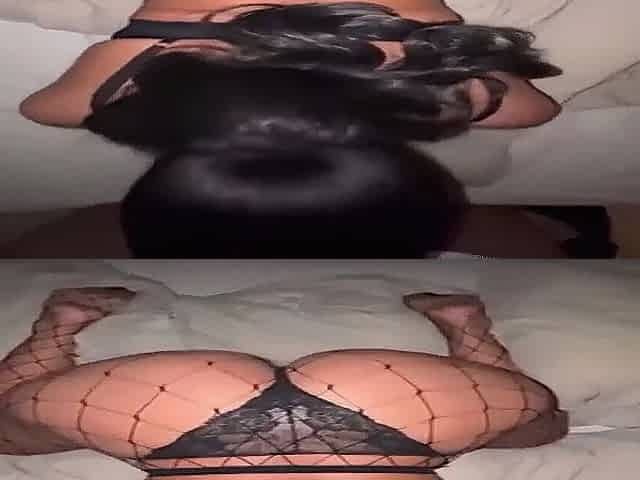 Vanessanha Sucked Me and Then Turned on Her Back with Her Large Butt