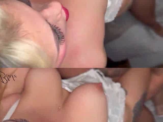 Colombian slut gets screwed by a large French weenie. part two