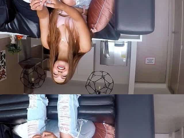 This BIG TITS LATINA in LINGERIE ride my BIG COCK