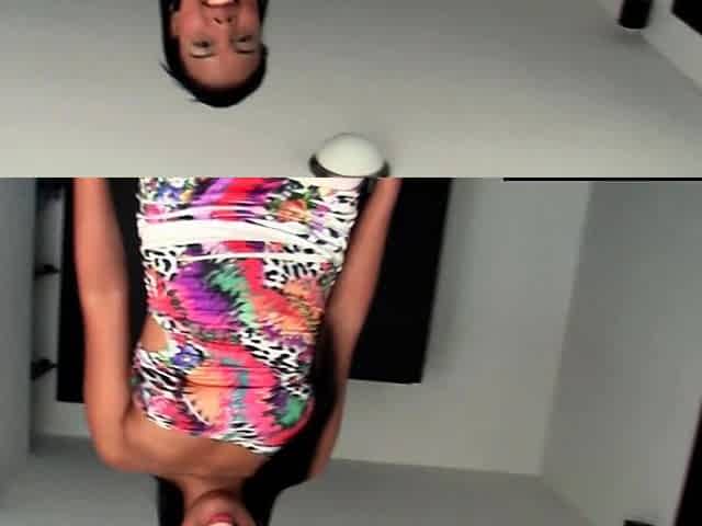 Big ass Latina teen doggystyle fucking