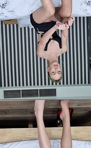 Nylon Pantyhose Without Panties