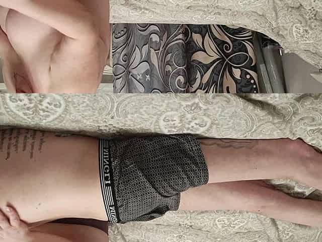 Neighbor Gave Massage and Blowjob with Cum Swallowing