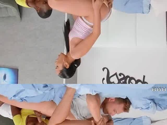 May Thai And Zaawaadi In Pillow Humping Roomies Video With Pavlos