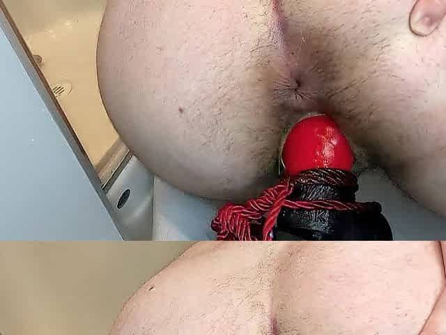 ftm doggy style knot banging + creampie