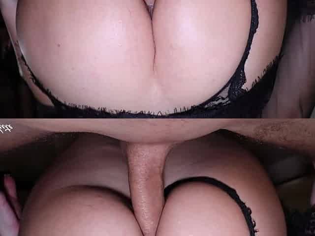 Lovely Queen Alissa takes large weenie in the butt. Anal Creampied