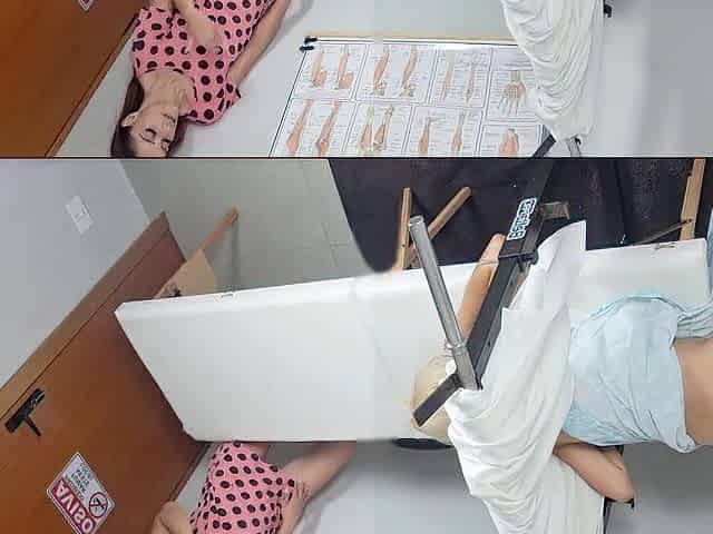 Stepmother takes stepdaughter to the filthy doctor for tests!