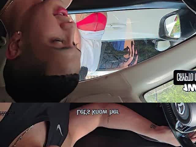 Sex in a Public Car Wash - Max Betancur and Athenea Rosse