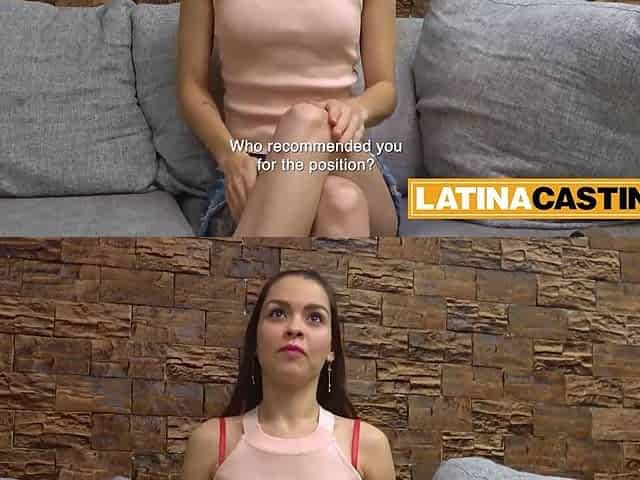 18-year-old walks in another girl blowjobs in the middle o