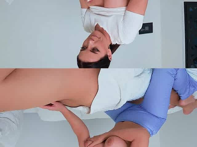 The client got a boner during a massage from a pretty masseuse