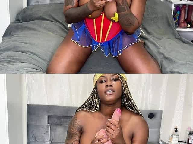 Woner Woman JOI Ebony Xeinna Rose