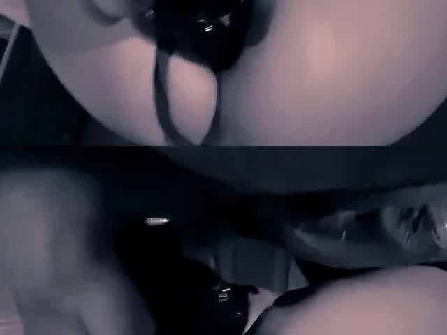 POV: hard penis biting sloppy cunt