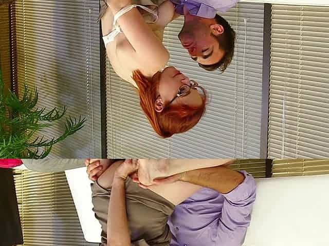 Penny Pax gets her asshole gapped by horny Logan Pierce