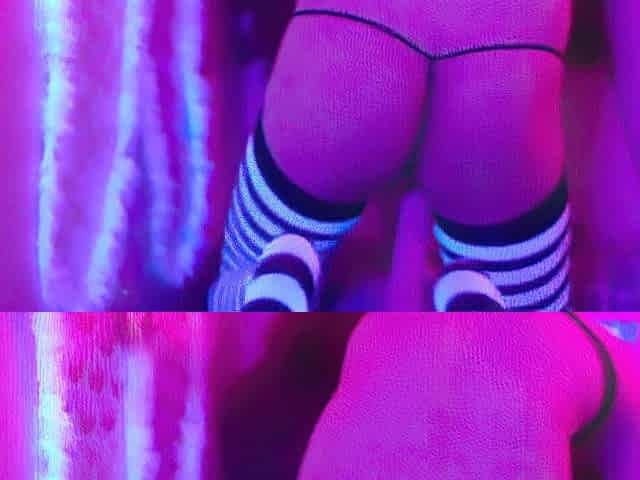 Femboy Rides In a G String