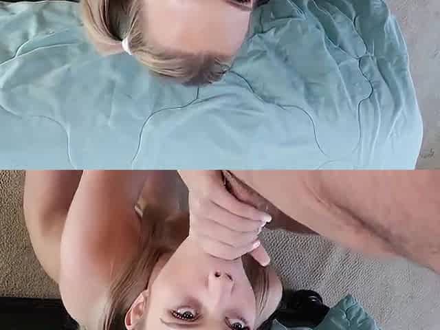 Super Sexy Blonde Stepdaughter