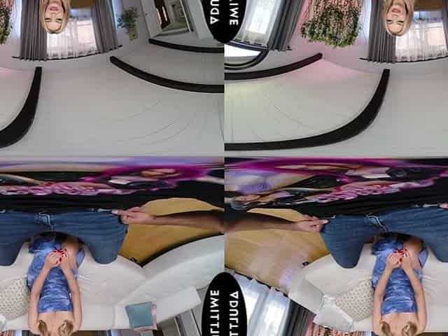 UP CLOSE VR - U Creampie Hawt Breasty Blond Nicole Aria After This babe Savagely Rode Your Rod - POV