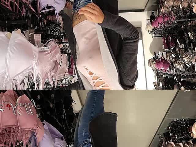 A Quickie to a Security Guy in the Fitting Room