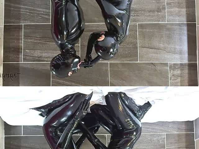 Double Dildo Fun, Full - Alex Latex