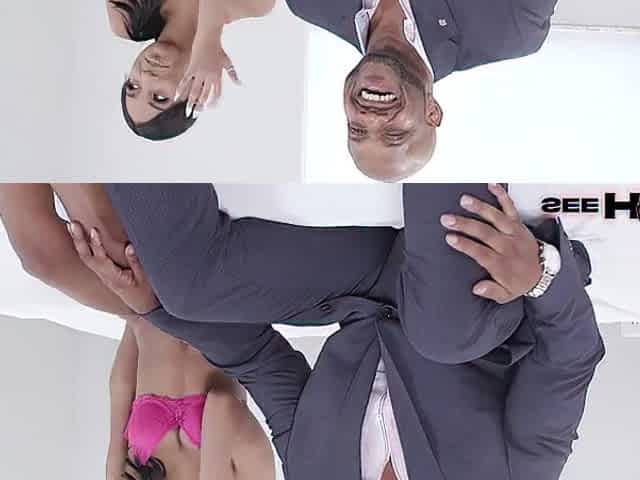 Boy DILF Large Tre Gets His Entire Body Lubed Up By Angel Ada Vera!