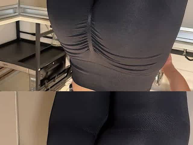 The Recent Maid came to Work in Gym Clothing, I couldn't resist and Came On Her Large Booty - FREE USE