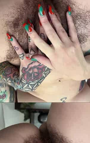 Scary Hairy Unshaved Pussy