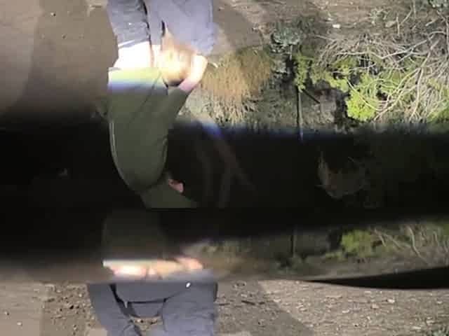 Pulled Over to Fuck Blonde Babe on the Roadside