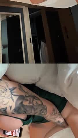 Step Stepmom Shocked When Step Stepson Cums on Her Face in Hotel Share Bed! Full Video