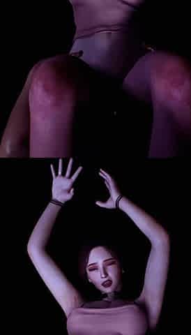 Sexy Asian Girl Victory Standing Fuck