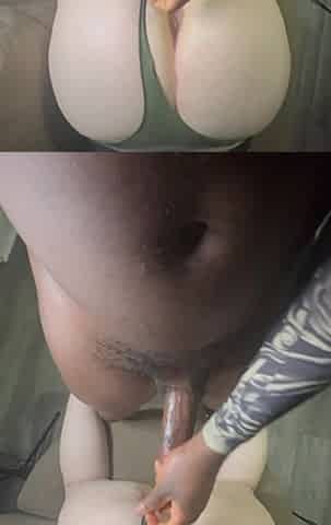 This Big White Ass Takes My BBC on the Sofa