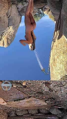 mother I'd like to fuck Gives Outdoor Shower Show