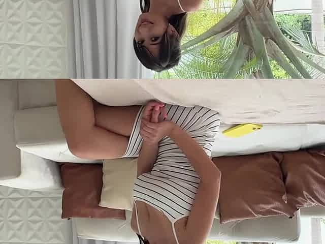 Big tiddied girl cheating on her boyfriend with me like a slut