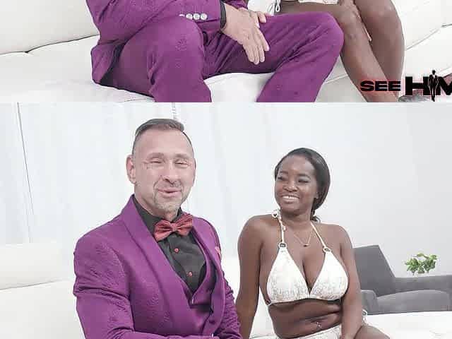 DILF Peter Fitzwell Throat-Screws And Snatch-Screws Breasty Naomi Foxxx!