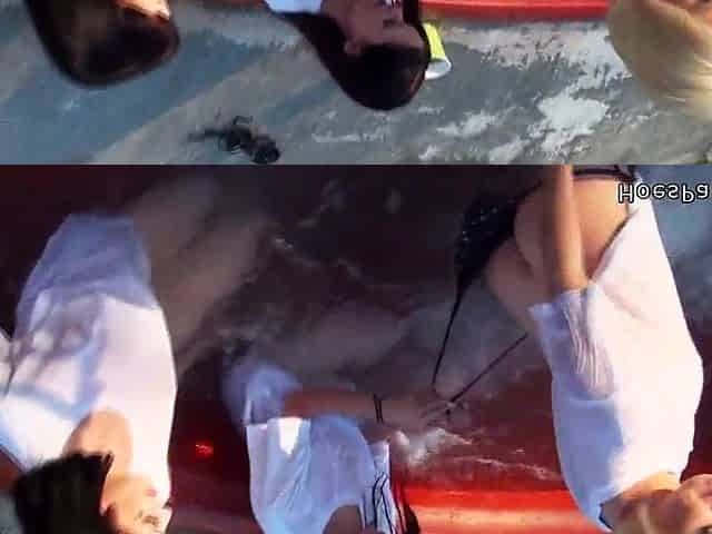 3 breathtaking amateur honeys sucking large schlongs to their boy partners