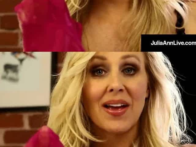 Mega Hawt mother I'd like to fuck Julia Ann Soaks Her Pants in Vagina Juice!