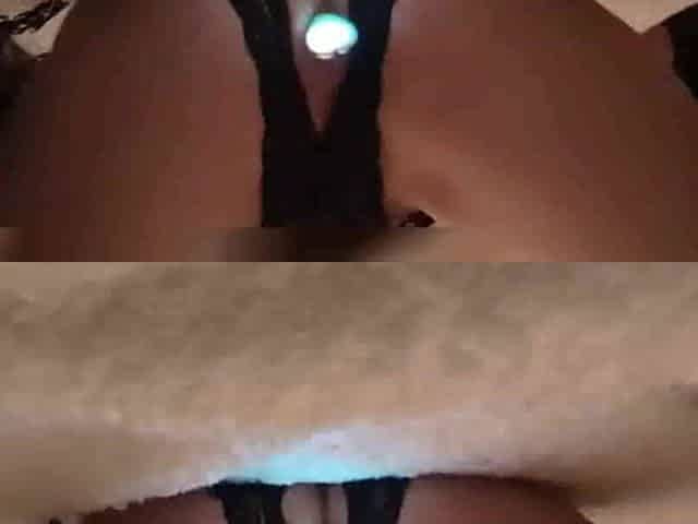 Masturbating in Panties in the Evening