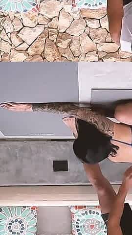 A Yoga Teacher's Rough Sex with His Horny Student - Max Betancur & Luna Vitaler