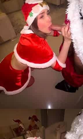 Sofia Rodriguez Christmas BG With Santa Onlyfans Video