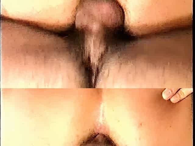 Real dutch brunette slut is giving blowjob and handjob