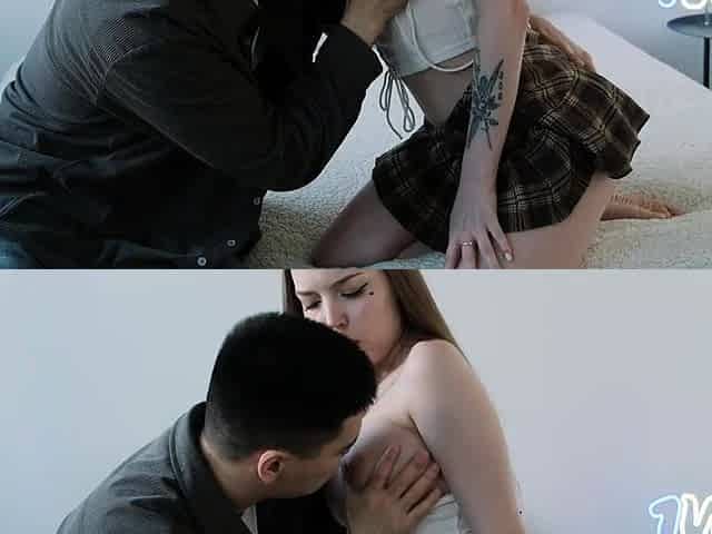 Cheated On His Wife With A Young Babysitter On Her First