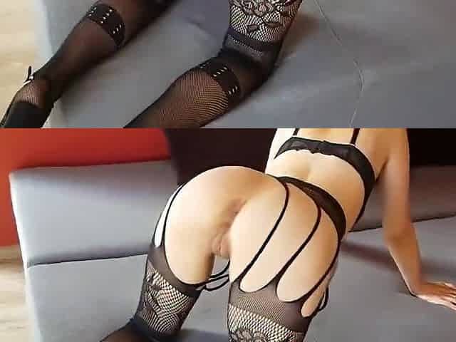 Amazing Sex Movie Stockings Homemade Fantastic