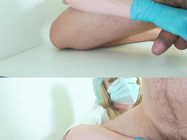 The nurse made me cum from a prostate massage.