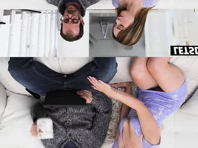 Cheating Wife Fucks Delivery Girl . Katrina Colt