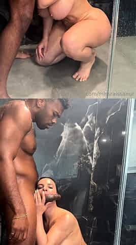 Raissa Bellini Steamy Shower Fuck With BBC Onlyfans Video