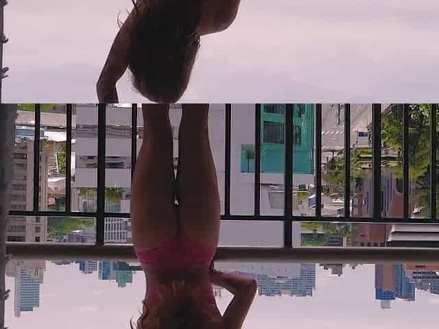 Teasing and having enjoyment masturbating my cunt. Real Climax - Maru Karv