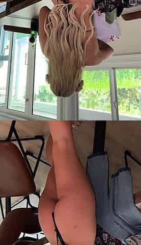 Blonde Bombshell Luna Luxe Enjoys Playing With The Dick