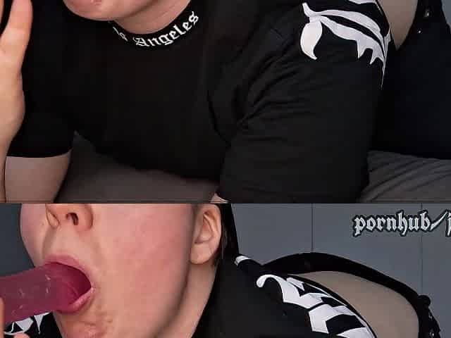 (suomi / finnish - eng sub) Imen sun kullia ja otan perseeseen - ftm anal amateur sucks shlong