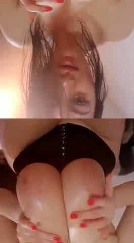 Big boobed beautiful pov slut tit and pussy fucked in hi def