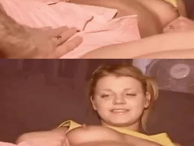 Pretty Girl Loves Homemade Blowjob and Cum Swallowing