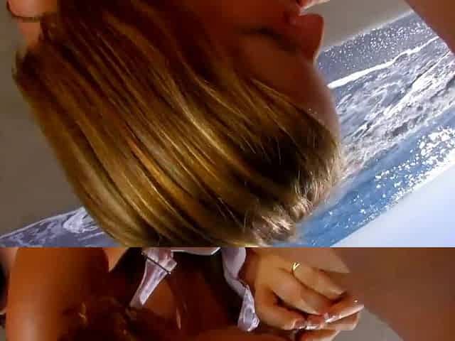 French mommy with a thick butt Rose Kisu screwed on the beach