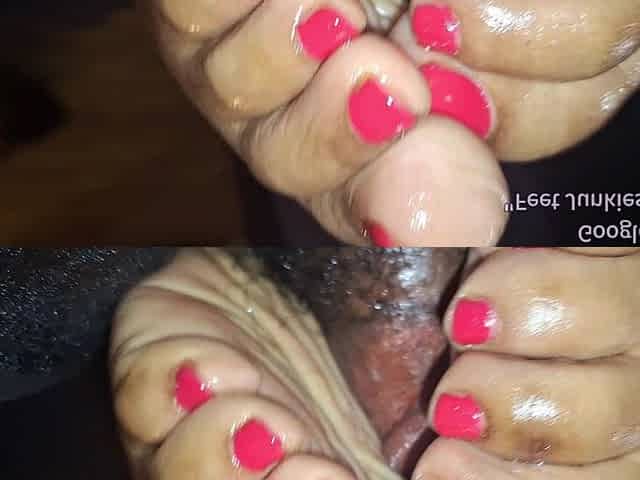 Krystal's Mercy Soles Job Stroke Foot Job
